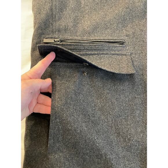 Michael Kors Wool Blend Coat‎ - Men's Size XXL - Quilted Lining - Many Pockets - Picture 5 of 11